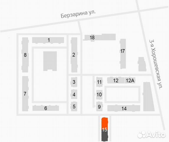 1-к квартира, 43.3 м², 21/22 эт.