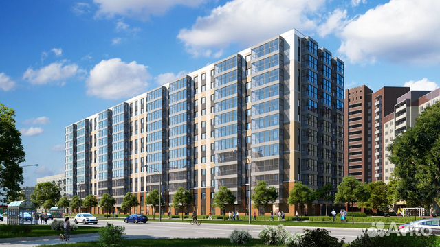 3-к квартира, 85.2 м², 3/12 эт.