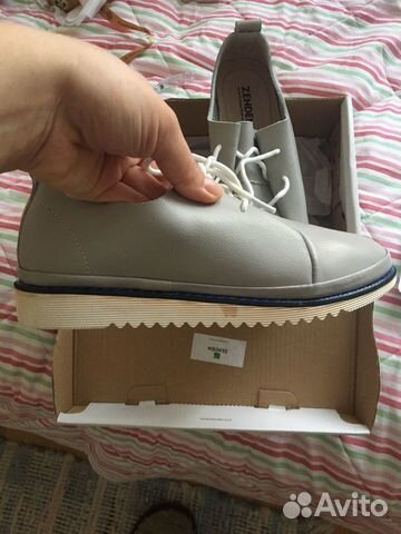 Полуботинки 37 кожаные