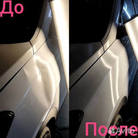 Удаление вмятин без покраски
