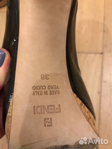 Туфли fendi, лаковые в отличном состоянии