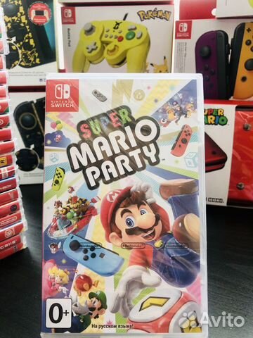 Super Mario Party Nintendo Switch Обмен Доставка