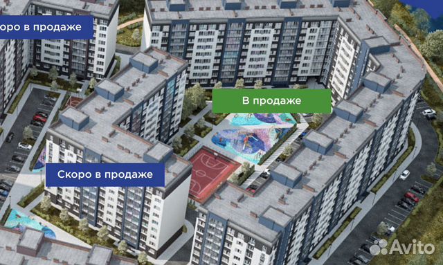 2-к квартира, 57.5 м², 2/9 эт. 2-к квартира, 57.5 м², 2/9 эт.