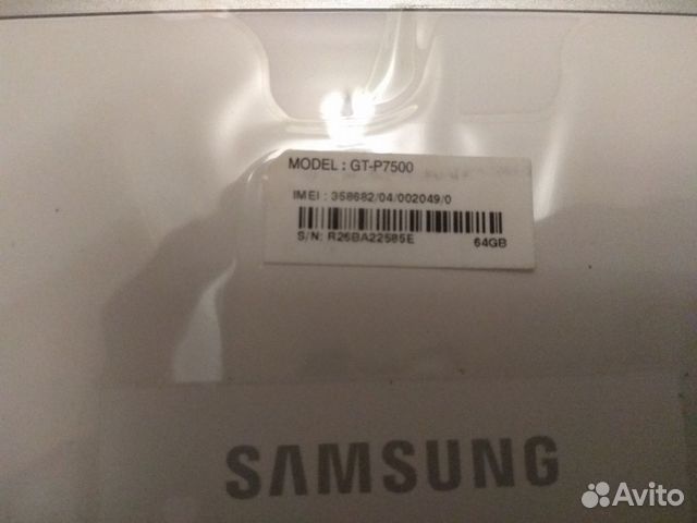 Планшет SAMSUNG GT-P7500 64Gb White Планшет SAMSUNG GT-P7500 64Gb White