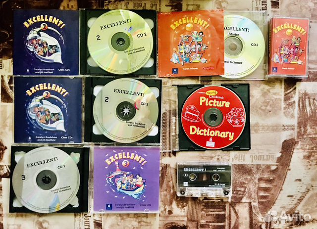 CD к учебнику excellent starter, 1,2,3, picture di