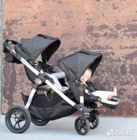 Коляска baby jogger city select (tandem) для погод