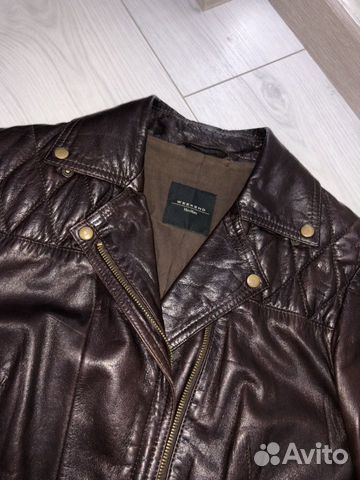 Куртка кожаная Max Mara weekend Куртка кожаная Max Mara weekend