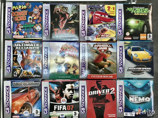 Игры на Гейм Бой Game Boy