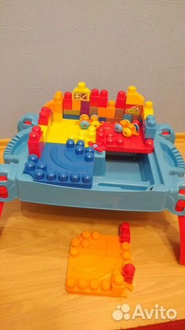 Mega Blocks Стол игровой для конструирования Конст Mega Blocks Стол игровой для конструирования Конст