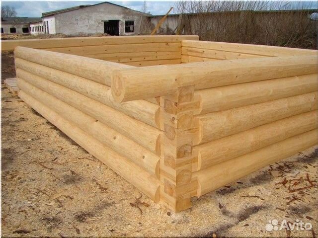 Сруб бани 4х5