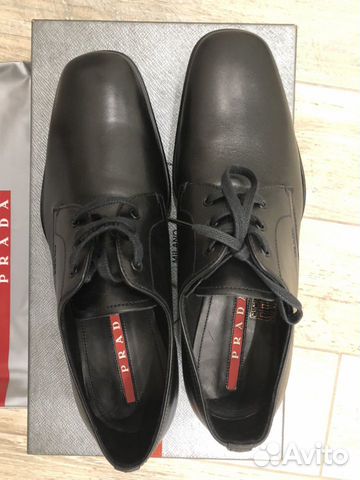 Ботинки туфли мужские Prada прада Ботинки туфли мужские Prada прада