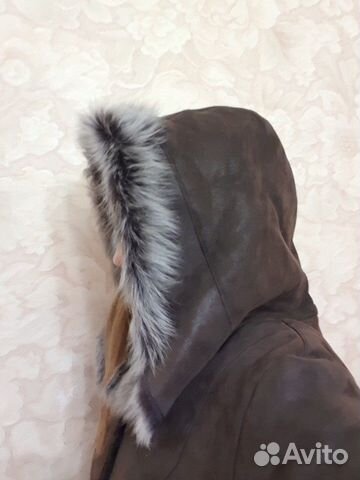 Новая Дубленка с капюшоном Новая Дубленка с капюшоном