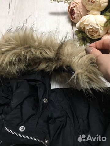 Зимняя куртка парка Zara на девочку на рост 98-104 Зимняя куртка парка Zara на девочку на рост 98-104