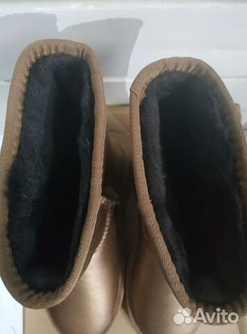 UGG угги, metallic gold