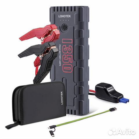 Пусковое зарядное устройство Jump Starter lohotek Пусковое зарядное устройство Jump Starter lohotek