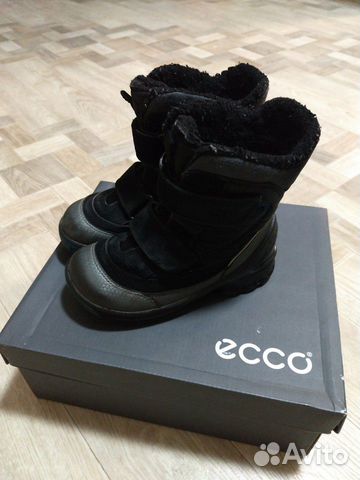 Ботинки ecco зима/тяжёлая осень