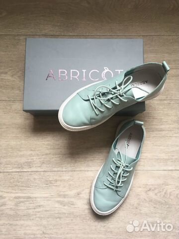 Женские кеды Abricot мятные