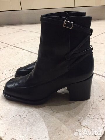Новые кожаные ботильоны Новые кожаные ботильоны