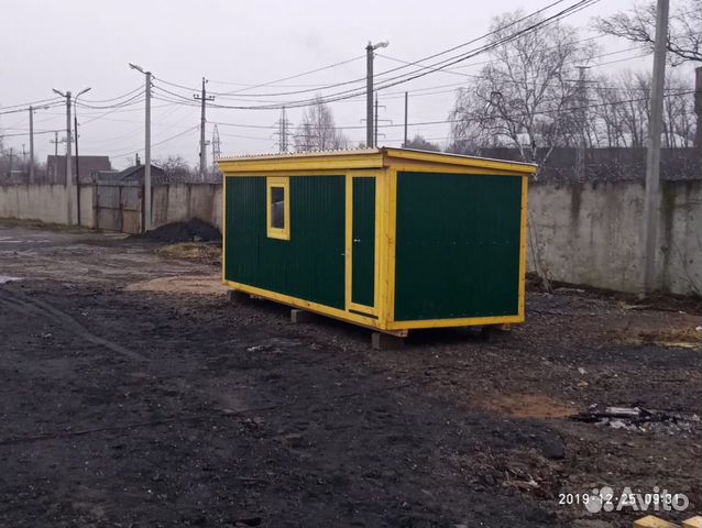 Вагончик (бытовка в металле 6м)