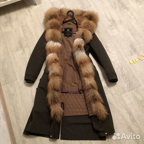 Парка итальянская с мехом лисы