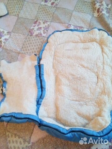 Зимний меховой конверт на овчине Зимний меховой конверт на овчине