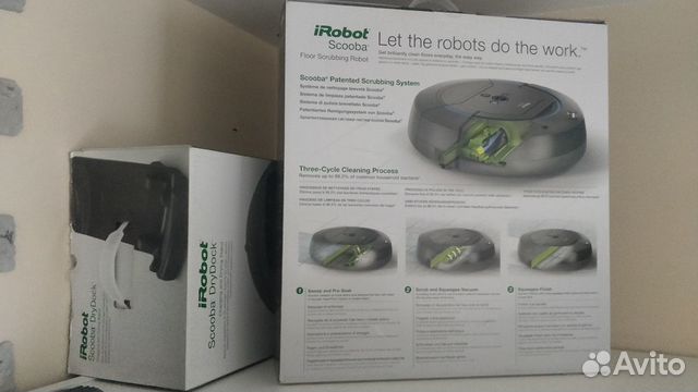 Моющий робот пылесос iRobot Scooba 450 Моющий робот пылесос iRobot Scooba 450