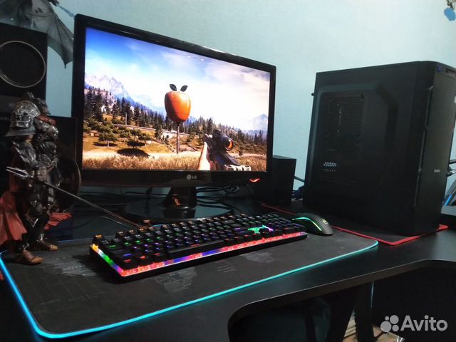 Игровой пк. i3-6100 3.8гц,8гб, GTX 960