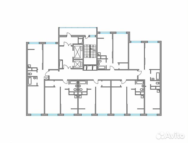 1-к квартира, 35.7 м², 18/25 эт. 1-к квартира, 35.7 м², 18/25 эт.