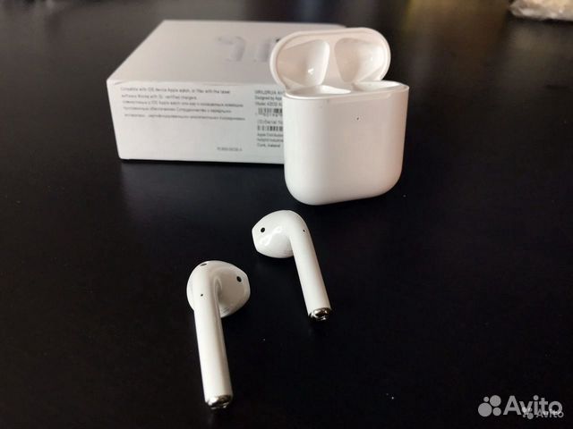Беспроводные наушники Airpods и Airpods 2