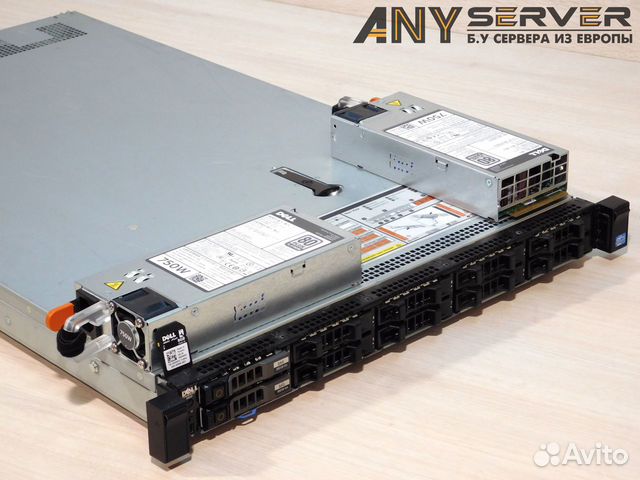 Сервер Dell R620 2x E5-2680v2 128Gb H710 10x2.5