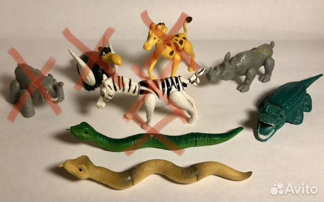 Игрушки из Kinder Сюрприз «Сафари» Игрушки из Kinder Сюрприз «Сафари»