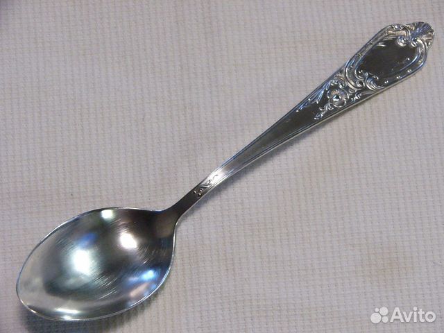 Серебряная столовая ложка Сделано в СССР Серебряная столовая ложка Сделано в СССР