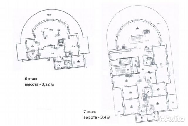 9-к квартира, 642 м², 7/8 эт.