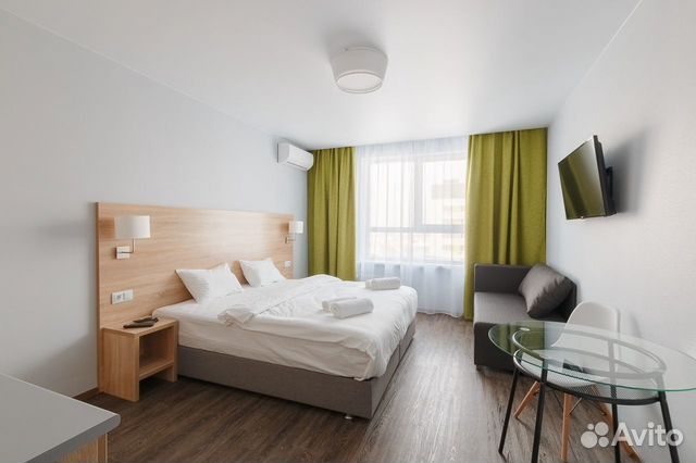 

Квартира-студия, 25 м², 1 кровать