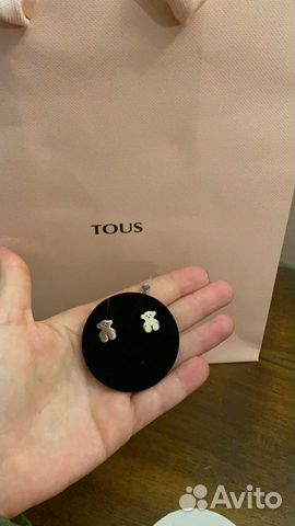 Сережки tous новые