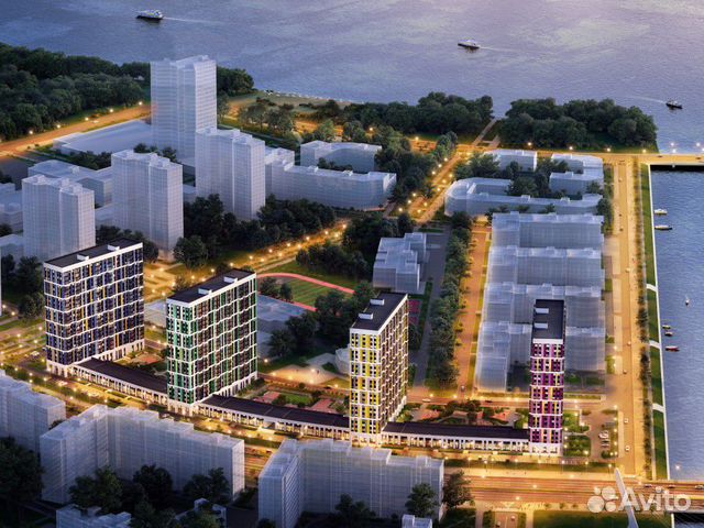 1-к квартира, 43.6 м², 15/22 эт.