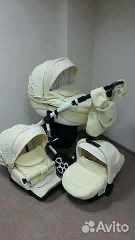 Коляска Adamex Barletta 3в1 Коляска Adamex Barletta 3в1