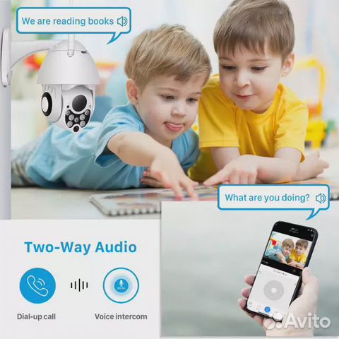 Поворотная ip camera