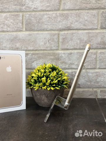 iPhone 7 Gold 128Gb идеал