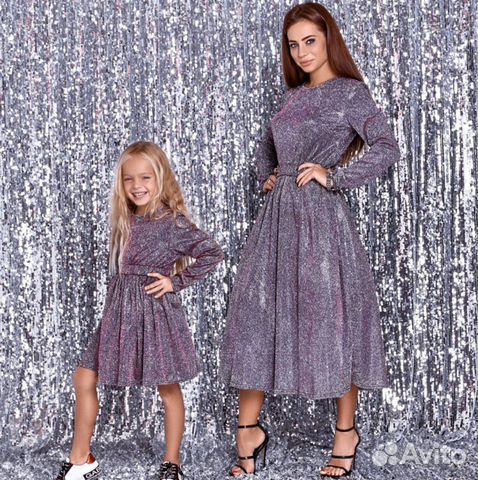 Платья family look дизайнерские Платья family look дизайнерские