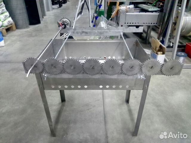 Шампура самокрут мангал нержавейка решётка рыба