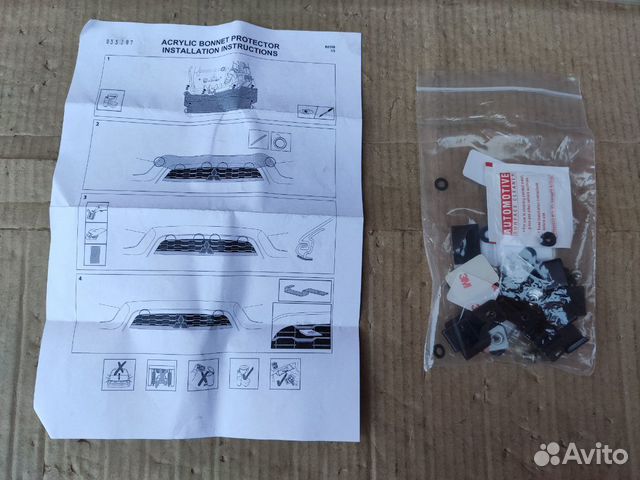 Дефлектор Mitsubishi ASX капота новый EGR 13-16 Дефлектор Mitsubishi ASX капота новый EGR 13-16
