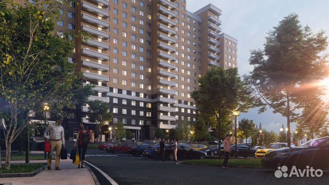 2-к квартира, 68.7 м², 12/25 эт.