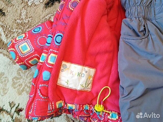 Комплект зимний для девочки kiko