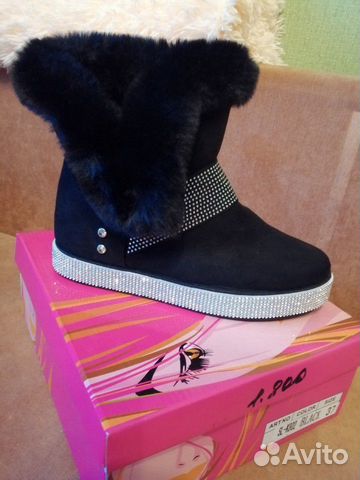 Ботинки, угги 37р. Новые