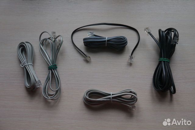 Провода, вилки розетки для стационарного телефона