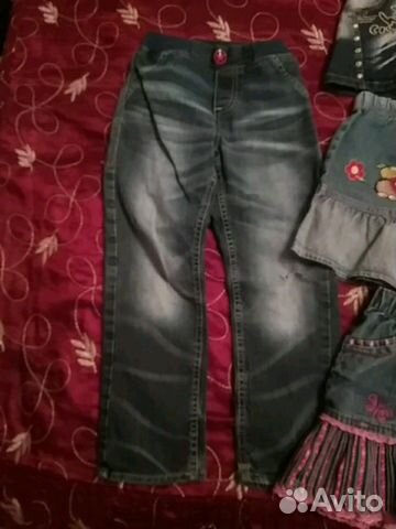 Джинсовая одежда для девочек