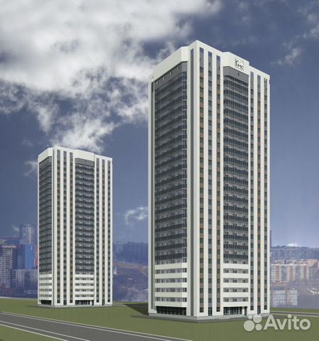 1-к квартира, 38.9 м², 10/25 эт. 1-к квартира, 38.9 м², 10/25 эт.