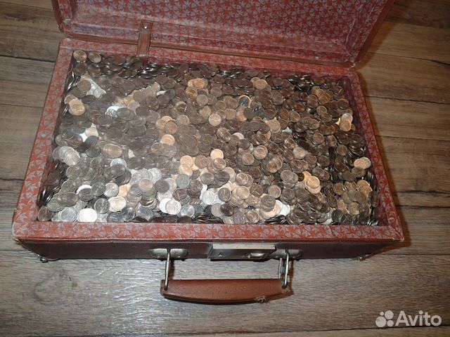 Монеты по 1 копейке