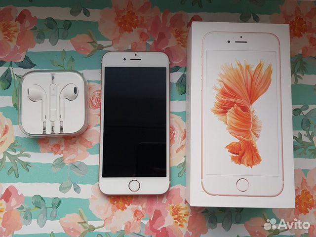 Телефон iPhone 6s (Rose gold)